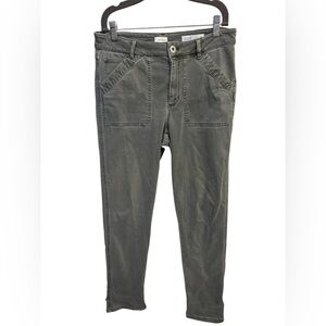 J. Jill Gray High Rise Straight Leg Women Jeans Modern Fit Size 6 Square Pockets